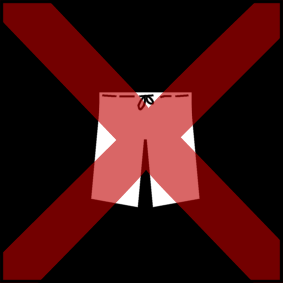 bermuda short forbidden